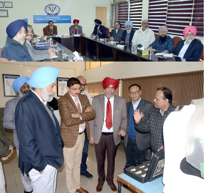 ਪ੍ਰਮੁੱਖ ਸਕੱਤਰ, ਪੰਜਾਬ ਸਰਕਾਰ ਨੇ ਕੀਤਾ ਵੈਟਨਰੀ ਯੂਨੀਵਰਸਿਟੀ ਦਾ ਦੌਰਾ
